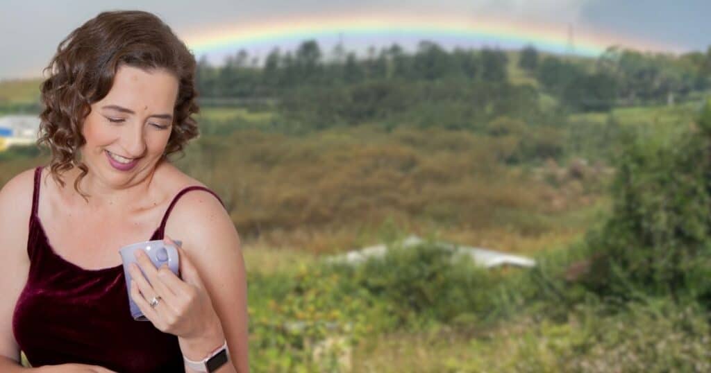 The Power of Pleasure in a view and a cup of coffee